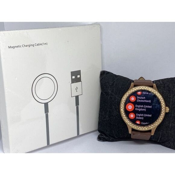 Fossil Gen Authentic Genuine Smart Watch Custom Band FTW6008 LT211